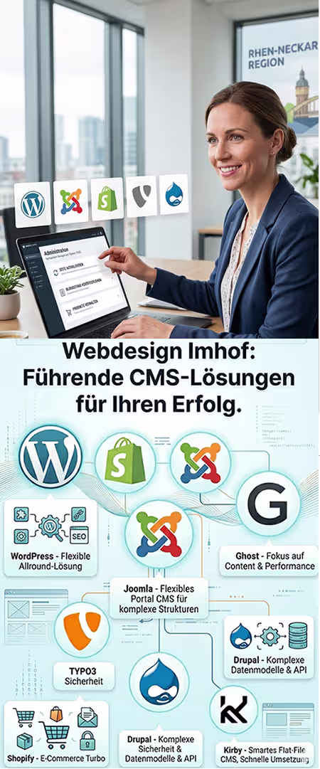 CMS-Systeme für Ihren Webdesign Erfolg